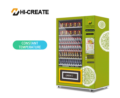 The combination of snacks drinks vending machine sell like hot cakes