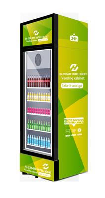 Self Pickup Wall Mounted Unmanned Vending Machine Adjustable Customizable