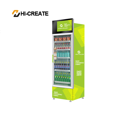 Automatic cold drink healthy food combined vending machine snacks, drinks and sandwiches vending machine